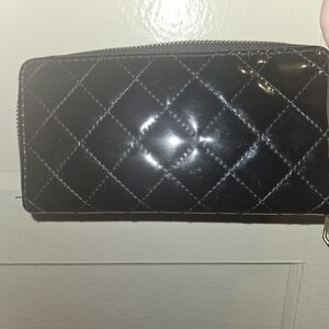 Black Quilted Wallet